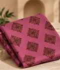 Mauve Unstitched Pashmina 3-Piece Suit